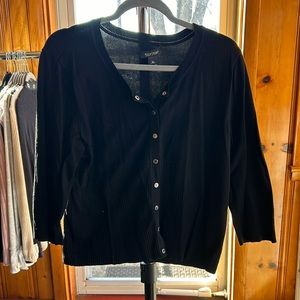 2/$20 White House Black Market 3/4 Sleeve Cardigan XL
